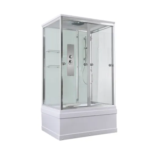 Душевая кабина AvaCan V5012/5015/5016/5017 прозрачное/высокий, Цвет стекла: прозрачное, Цвет профиля: Хром, Выбрать размер: 120х90, Внешний вид: без гидромассажа, Наличие крыши: есть, изображение 21