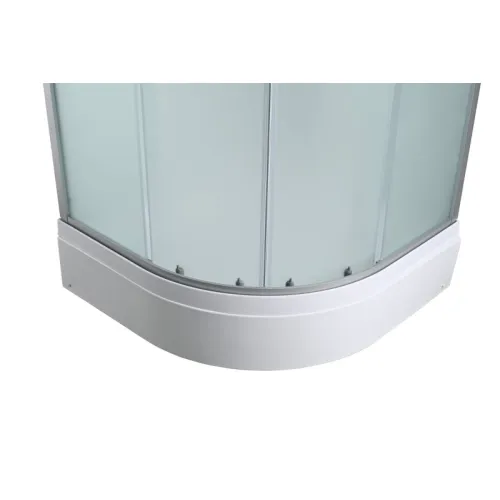 Душевая кабина AvaCan C3010/3080/3090 средний поддон, Цвет стекла: матовое, Цвет профиля: Хром, Тип поддона : Средний, Выбрать размер: 100х100, Внешний вид: Гидромассаж + электрика, Наличие крыши: есть, изображение 108