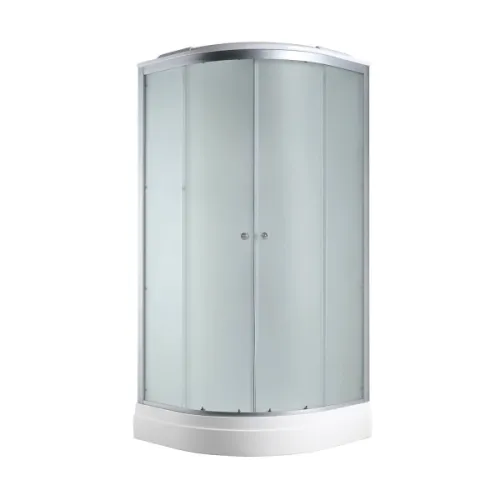 Душевая кабина AvaCan C2010/2080/2090 низкий поддон, Цвет стекла: матовое, Цвет профиля: Хром, Тип поддона : Низкий, Выбрать размер: 100х100, Внешний вид: без гидромассажа, Наличие крыши: есть, изображение 39