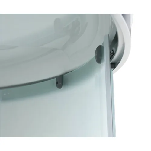 Душевая кабина AvaCan C5012 L/R высокий поддон, Цвет стекла: матовое, Цвет профиля: Хром, Тип поддона : Высокий, Выбрать размер: 120х80, Внешний вид: Гидромассаж + электрика, Наличие крыши: есть, Ориентация: левая, изображение 84