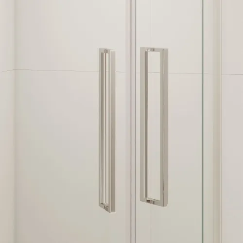 Душевой уголок RGW SV-53 прозрачное/хром, Цвет стекла: прозрачное, Цвет профиля: Хром, Выбрать размер: 1000x1000, изображение 11