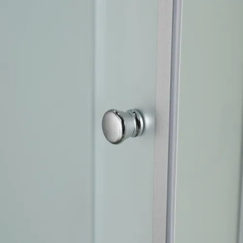 Душевая кабина AvaCan CK2810/2911/2912, Цвет стекла: матовое, Цвет профиля: Хром, Тип поддона : Низкий, Выбрать размер: 100х80, Внешний вид: без гидромассажа, Наличие крыши: есть, изображение 21