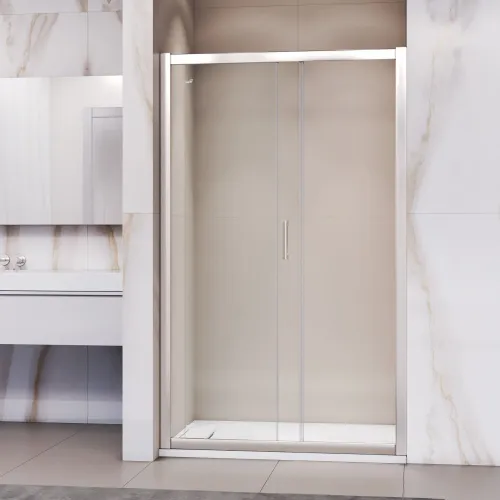 Душевая дверь RGW PA-016, Цвет стекла: прозрачное, Цвет профиля (вариация): Хром, Выбрать размер: 120, изображение 2