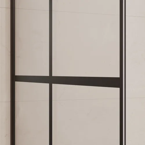 Душевая перегородка RGW WA-011B, Цвет стекла: прозрачное, Цвет профиля (вариация): Черный, Выбрать размер: 90, изображение 8