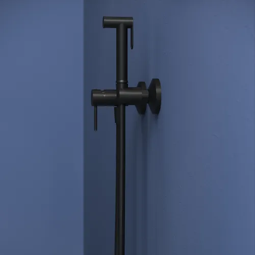 Гигиенический душ со смесителем RGW SP-215B, Выбрать цвет: Черный, изображение 43