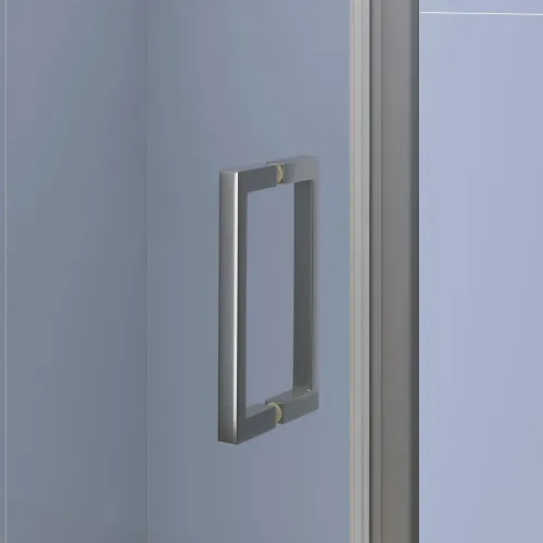 Душевая дверь RGW SV-05-Gr Серый/Прозрачное, Цвет стекла: прозрачное, Цвет профиля (вариация): Серый, Выбрать размер: 100, изображение 5