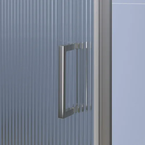 Душевая дверь RGW SV-05-Gr Серый/Ribbed, Цвет стекла: ребристое, Цвет профиля (вариация): Серый, Выбрать размер: 100, изображение 7