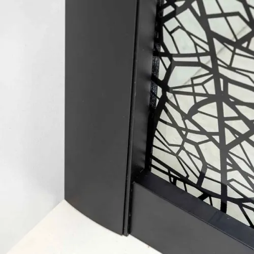Душевой уголок AvaCan PB 90/100, Цвет стекла: с рисунком, Цвет профиля: Черный, Выбрать размер: 90х90, изображение 61