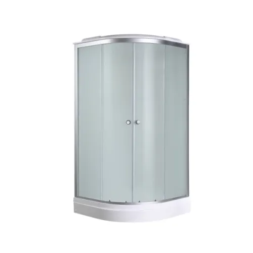 Душевая кабина AvaCan D2080/2090/2010 матовое стекло, низкий поддон, Цвет стекла: матовое, Цвет профиля: Хром, Выбрать размер: 80х80, Внешний вид: без гидромассажа, Наличие крыши: есть, изображение 36