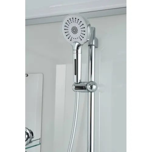 Душевая кабина AvaCan D3080/3090/3010 матовое стекло , средний поддон, Цвет профиля: Хром, Выбрать размер: 80х80, Внешний вид: без гидромассажа, Наличие крыши: есть, изображение 114