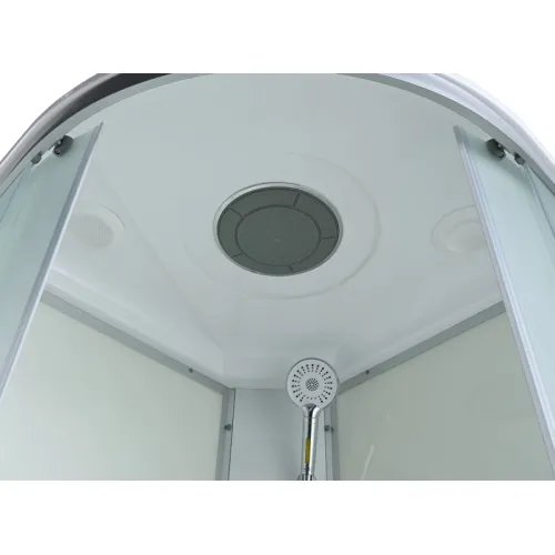 Душевая кабина AvaCan C2010/2080/2090 низкий поддон, Цвет стекла: матовое, Цвет профиля: Хром, Тип поддона : Низкий, Выбрать размер: 100х100, Внешний вид: без гидромассажа, Наличие крыши: есть, изображение 130