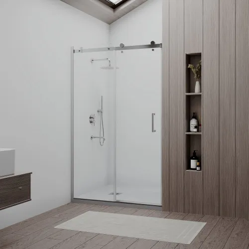 Душевая дверь RGW TO-14, Цвет стекла: прозрачное, Цвет профиля (вариация): Хром, Выбрать размер: 120, изображение 12