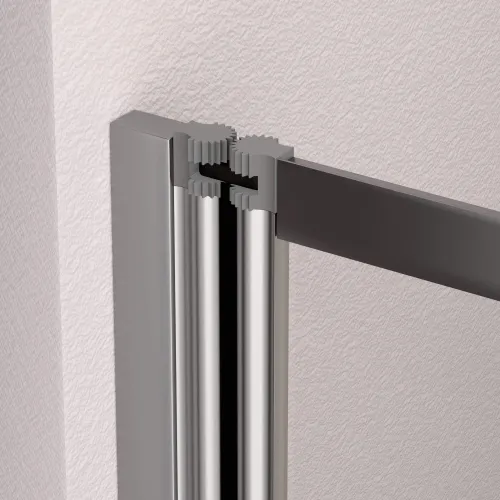 Шторка на ванну RGW SC-40, Цвет стекла: прозрачное, Цвет профиля: Хром, Выбрать размер: 100, изображение 9