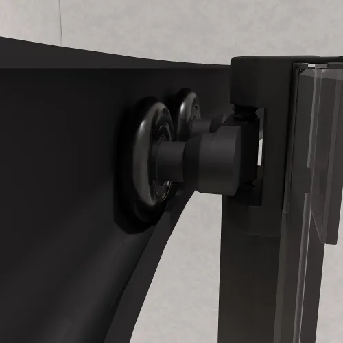 Душевой уголок RGW PA-51B, Цвет стекла: прозрачное, Цвет профиля (вариация): Черный, Выбрать размер: 100x100, изображение 15