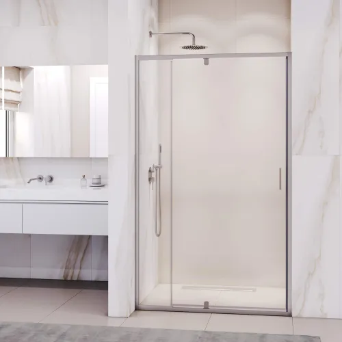 Душевая дверь RGW PA-008, Цвет стекла: прозрачное, Цвет профиля (вариация): Хром, Выбрать размер: 80, изображение 10