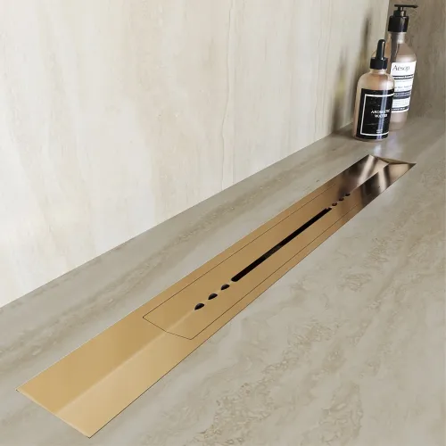 Душевой трап RGW SDR-53Gb золото, Выбрать цвет: Золото, Выбрать размер: 80, изображение 74