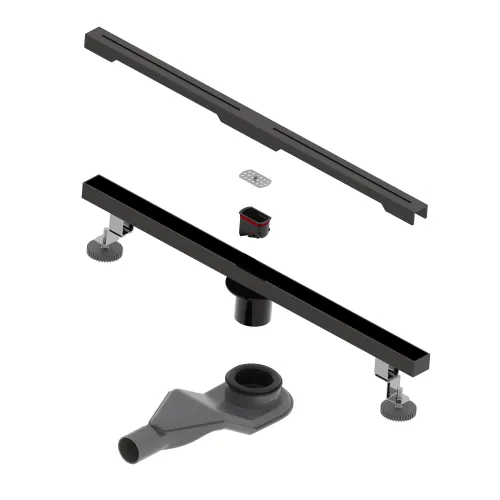 Душевой трап RGW SDR-52B черный, Выбрать цвет: Черный, Выбрать размер: 80, изображение 74