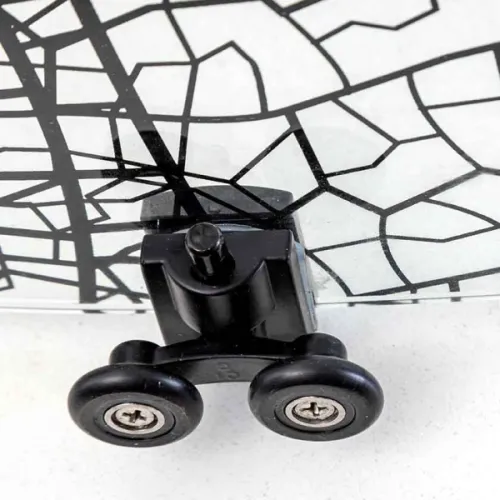 Душевой уголок AvaCan FB2  с рисунком/черный, Цвет стекла: с рисунком, Цвет профиля: Черный, Выбрать размер: 170-190х90, изображение 97