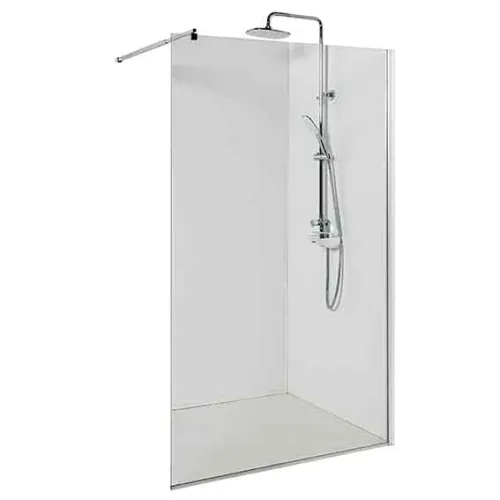 Душевая перегородка AvaCan  LC100/110/120, Цвет стекла: с рисунком, Цвет профиля: Хром, Выбрать размер: 120, изображение 15