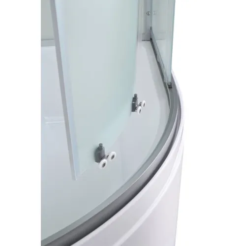 Душевая кабина AvaCan D3080/3090/3010 матовое стекло , средний поддон, Цвет профиля: Хром, Выбрать размер: 80х80, Внешний вид: без гидромассажа, Наличие крыши: есть, изображение 73