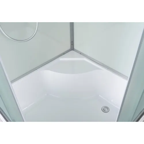 Душевая кабина AvaCan D5080/5090/5010 матовое стекло , высокий поддон, Цвет профиля: Хром, Выбрать размер: 80х80, Внешний вид: без гидромассажа, Наличие крыши: есть, изображение 67