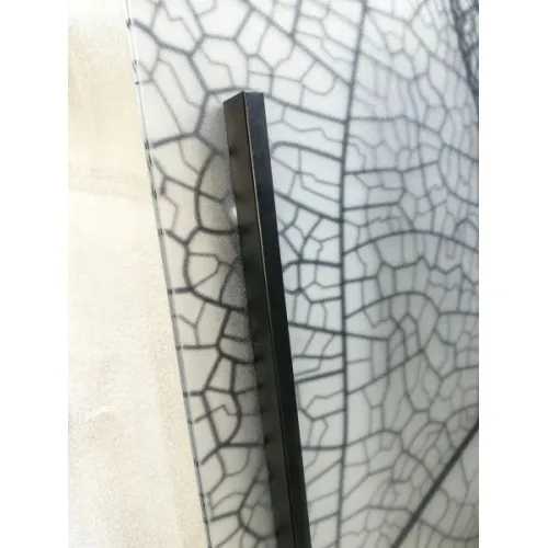 Душевой уголок AvaCan HB 80/90/100/120 MT, Цвет стекла: матовое с рисунком, Цвет профиля: Черный, Выбрать размер: 80х80, изображение 28