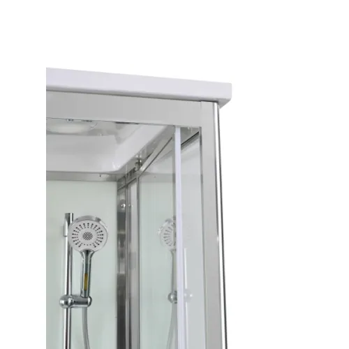 Душевая кабина AvaCan V5012/5015/5016/5017 прозрачное/высокий, Цвет стекла: прозрачное, Цвет профиля: Хром, Выбрать размер: 120х90, Внешний вид: без гидромассажа, Наличие крыши: есть, изображение 22