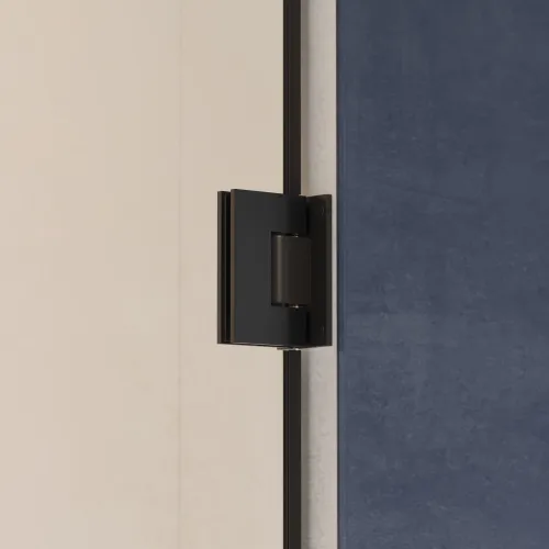 Душевая дверь RGW HO-012B, Цвет стекла: прозрачное, Цвет профиля (вариация): Черный, Выбрать размер: 120, изображение 26