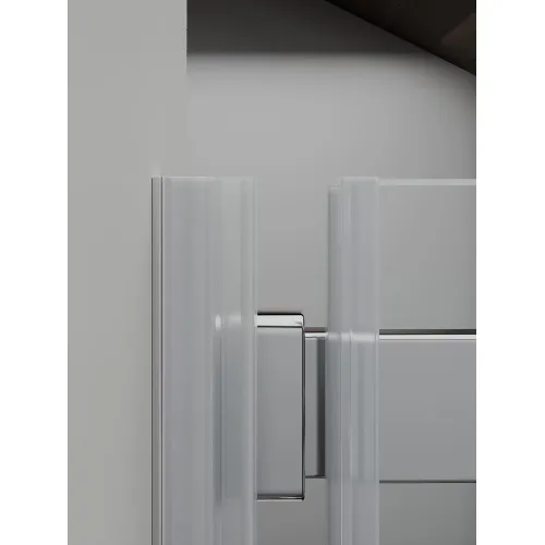 Душевая дверь RGW TO-14, Цвет стекла: прозрачное, Цвет профиля (вариация): Хром, Выбрать размер: 120, изображение 5