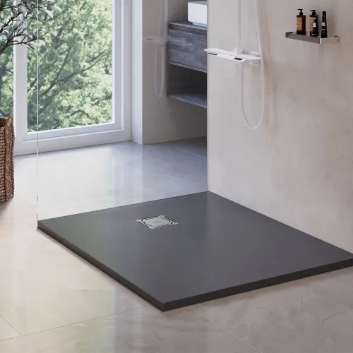 Душевой поддон прямоугольный RGW ST-G, Выбрать цвет: Графит, Выбрать размер: 700x1100, изображение 6