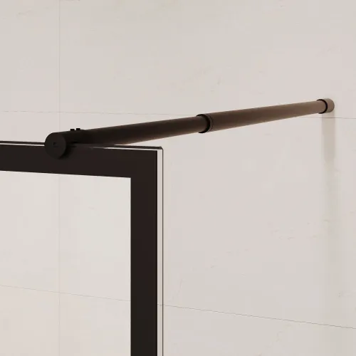 Перегородка для душа RGW WA-111B, Цвет стекла: прозрачное, Цвет профиля (вариация): Черный, Выбрать размер: 80, изображение 5