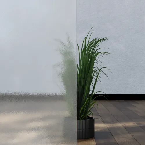 Душевая перегородка RGW WA-02-1 рифленое стекло, Цвет стекла: рифленое, Цвет профиля (вариация): Хром, Выбрать размер: 90, изображение 5