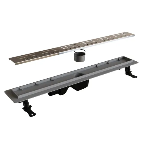 Душевой лоток  RGW Drain Leo-20 хром, Выбрать размер: 80, изображение 43