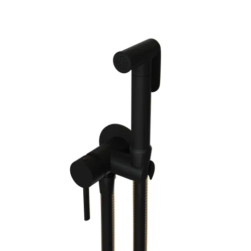 Гигиенический душ со смесителем RGW SP-211B, Выбрать цвет: Черный, изображение 44