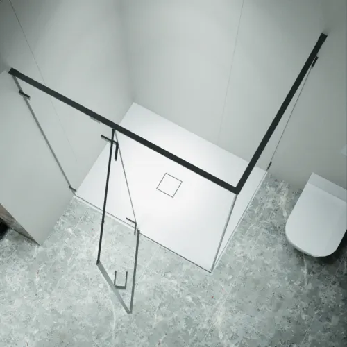 Душевой уголок RGW SV-040Gr  прозрачное/серый, Цвет стекла: прозрачное, Цвет профиля: Серый, Выбрать размер: 1200x1000, изображение 16