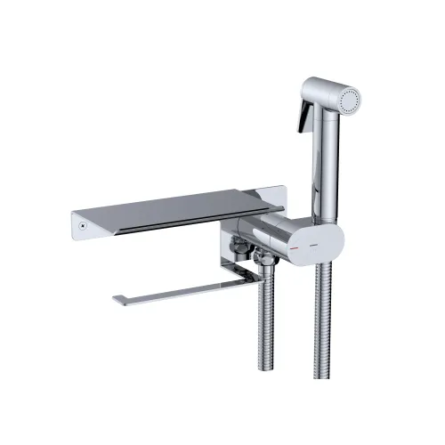 Гигиенический душ со смесителем RGW SP-221, Выбрать цвет: Хром, изображение 65