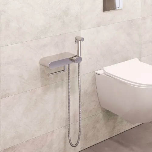 Гигиенический душ со смесителем RGW SP-222, Выбрать цвет: Хром, изображение 19