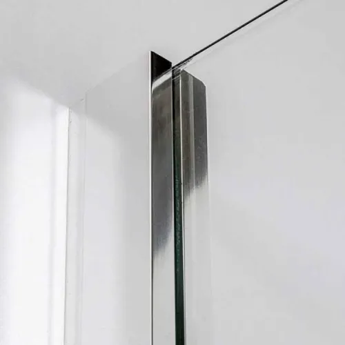 Душевая перегородка AvaCan  LC100/110/120, Цвет стекла: с рисунком, Цвет профиля: Хром, Выбрать размер: 120, изображение 38