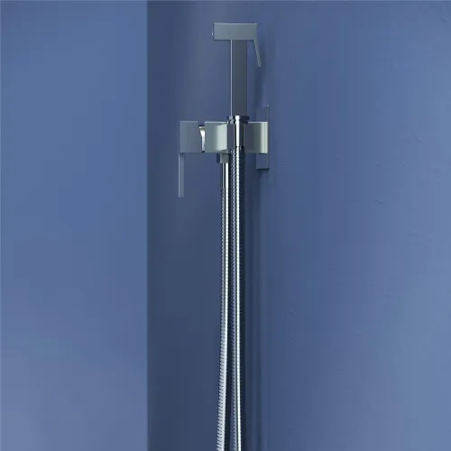 Гигиенический душ со смесителем RGW SP-212, Выбрать цвет: Хром, изображение 43