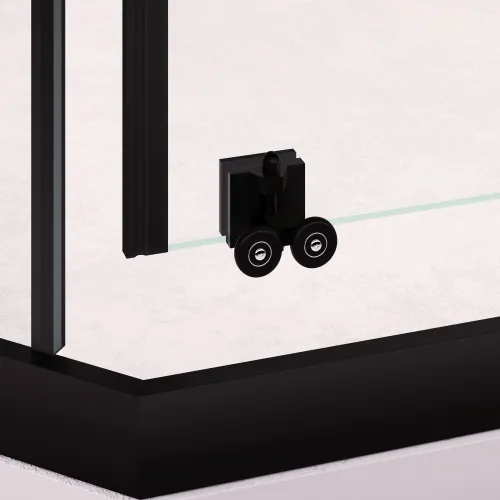 Душевой уголок RGW PA-86B, Цвет стекла: прозрачное, Цвет профиля (вариация): Черный, Выбрать размер: 900x900, изображение 23