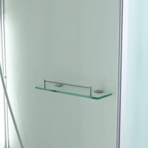 Душевая кабина AvaCan CK2911LED, Цвет стекла: прозрачное, Цвет профиля: Хром, Тип поддона : Низкий, Выбрать размер: 110х90, Внешний вид: Гидромассаж + электрика, Наличие крыши: есть, изображение 12