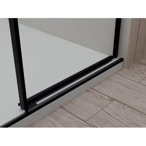 Душевая дверь RGW TO-14B, Цвет стекла: прозрачное, Цвет профиля (вариация): Черный, Выбрать размер: 170, изображение 7