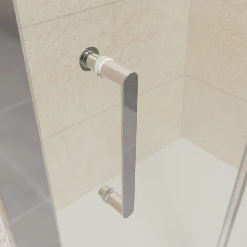 Душевая дверь RGW PA-14 100х195, Цвет стекла: шиншила, Цвет профиля (вариация): Хром, Выбрать размер: 100, изображение 19