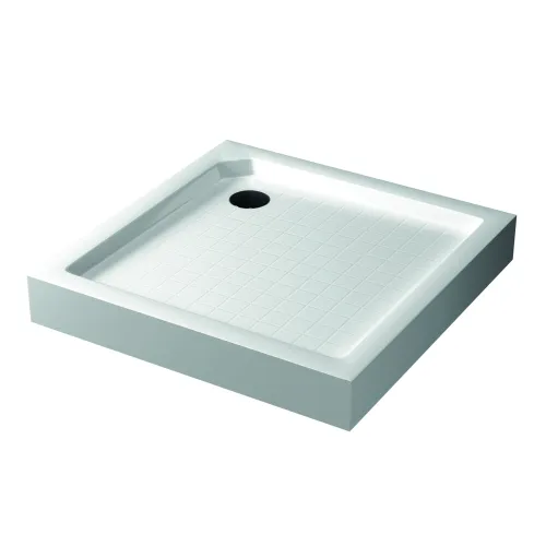 Душевой поддон квадратный RGW SMC-W Белый, Выбрать размер: 80х80, изображение 4