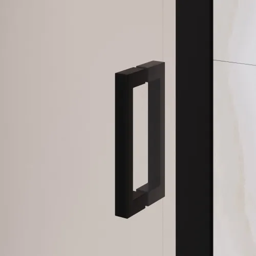 Душевая дверь RGW PA-016B, Цвет стекла: прозрачное, Цвет профиля (вариация): Черный, Выбрать размер: 120, изображение 7