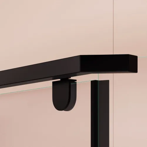 Душевой уголок RGW PA-081B, Цвет стекла: прозрачное, Цвет профиля (вариация): Черный, Выбрать размер: 120х120, изображение 25