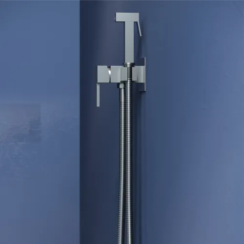 Гигиенический душ со смесителем RGW SP-212Gr, Выбрать цвет: Никель, изображение 55