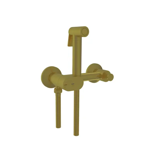 Гигиенический душ с поворотным управлением RGW SP-216Gb, Выбрать цвет: Золото, изображение 7