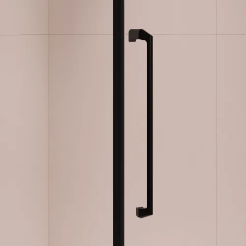 Душевой уголок RGW PA-86B, Цвет стекла: прозрачное, Цвет профиля (вариация): Черный, Выбрать размер: 900x900, изображение 19