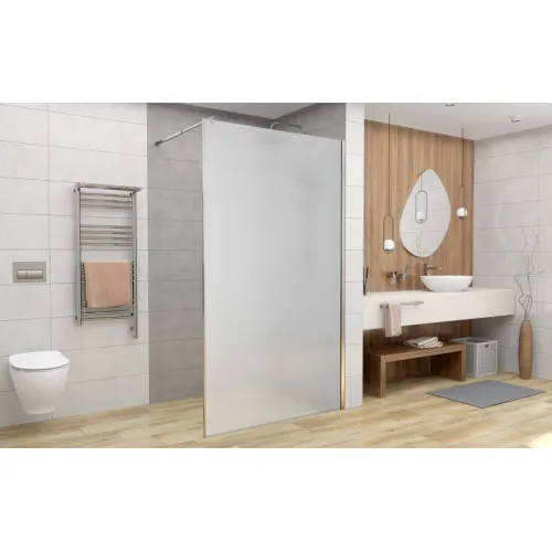 Душевая перегородка AvaCan MC 100/110/120 MT, Цвет стекла: матовое, Цвет профиля: Хром, Выбрать размер: 110, изображение 13